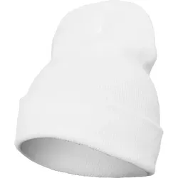 Flexfit Heavyweight Long Beanie, white