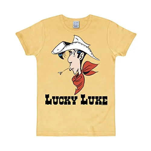 LOGOSHIRT T-Shirt Lucky Luke Portrait