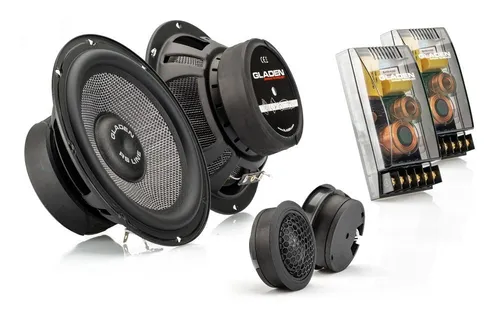 Gladen Audio RS 165 Generation G2 | 16,5cm Kompo Lautsprecher System - Car-HiFi-Lautsprecher mit exzellenter Klangqualität und leistungsstarker Basswiedergabe für ein beeindruckendes Hörerlebnis im Auto.