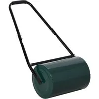 Outsunny Rasenwalze - 102L x 50B x 30H cm - grün - Gartenwerkzeuge: Große Rasenwalze zur effektiven Glättung Ihres Gartens, individuell mit Wasser oder Sand befüllbar für optimalen Druck und mit Abstreifleiste für saubere Ergebnisse.