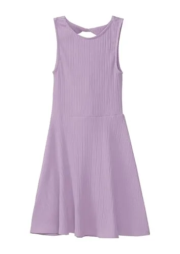 s.Oliver Midikleid mit Cut-out in lila von s.Oliver