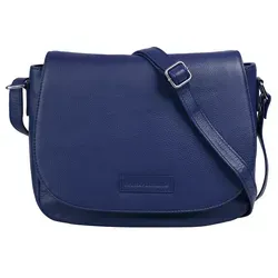 Bruno Banani Umhängetasche Damen 022201 blau - Elegante Leder Umhängetasche in Blau, ideal für jeden Anlass. Mit praktischem Smartphonefach und verstellbarem Schultergurt für individuellen Tragekomfort.