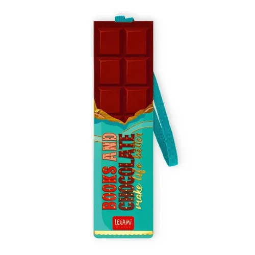 LESEZEICHEN MIT BAND CHOCOLATE VON LEGAMI NEU von Legami