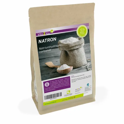 Vita2You Natron Pulver 2kg von Vita2You
