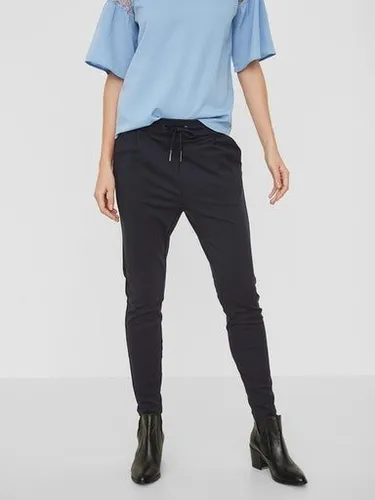 Vero Moda Bundfaltenhose Eva – Falten blau S - Stoffhosen mit elegantem Falten-Design, ideal für einen lässigen Look und aus nachhaltigem Material (65% Viskose) gefertigt.