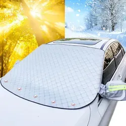 KEELYY Frontscheibenabdeckung Winter Autoscheibe