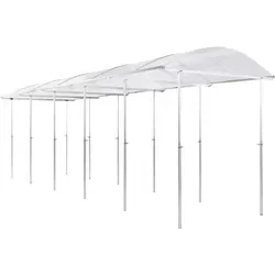 Beckmann Pflanzenschutzdach Modell 2 – höhenverstellbar - Baumaterial, höhenverstellbar von 80-180 cm, ideal für Pflanzen- und Gartenpflege, mit robustem Aluminiumrahmen und Doppelstegplatte für optimalen Schutz.