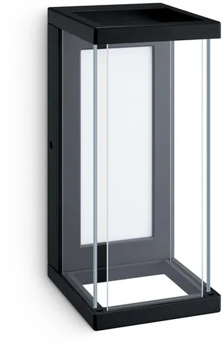 Philips Outdoor Ulyzo Wandleuchte 12W - Lampen: Wetterfeste Wandleuchte mit warmweißem Licht (2700K) und IP44-Schutz, ideal für den Außenbereich.