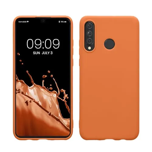 kwmobile Handyhülle für Huawei P30 Lite Hülle in orange von kwmobile