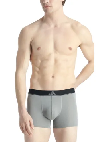 adidas Active Micro Flex Eco Unterhose Herren, Größe M - 3er-Pack Boxer aus elastischem Funktionsmaterial, feuchtigkeitsableitend und schnelltrocknend durch AERO.RDY-Technologie; ideal für aktive Männer, die Komfort und Funktionalität schätzen.