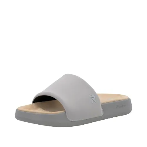 Rieker Herren Narooma U3250 Slide, Grau, 45 EU von Rieker