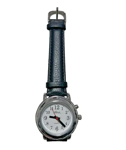 Sprechende Armbanduhr für Damen - 8916-9 - Armbanduhren für Damen mit deutscher Zeitansage, einfache Bedienung und strapazierfähigem Kunstlederband, ideal für sehbehinderte Nutzer.