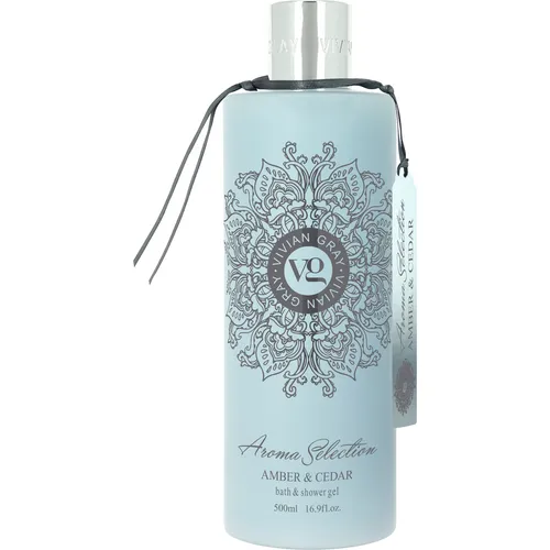Aroma Selection Amber & Cedar (Bath & Shower Gel) 500ml