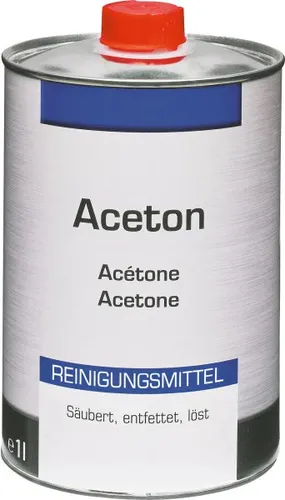 Produktbild Aceton transparent 1 L Verdünner