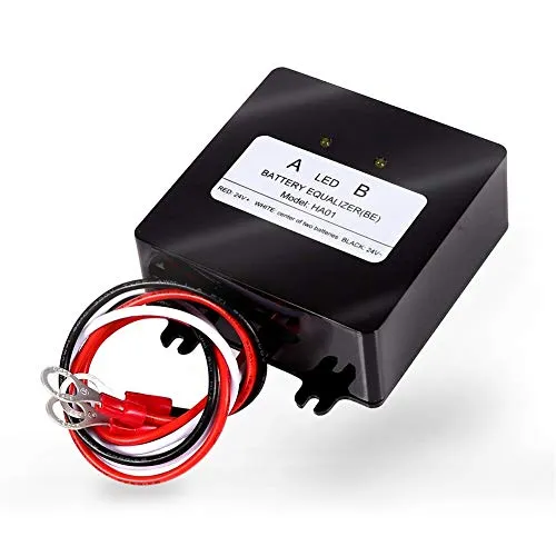 SolaMr 24V Batterie-Equalizer 2x12V Batterie Ausgleicher Battery Balancer Equalizer für Gel/Hochwasser/AGM-Bleiakkus für Solarladesystem - HA01