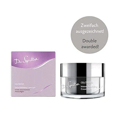 Dr. Spiller Celltresor Intense Rebuilding Cream Light 50ml - Tagespflege mit aufbauender Wirkung, reduziert Falten und erhöht sichtbar das Hautvolumen für einen jugendlichen Teint.