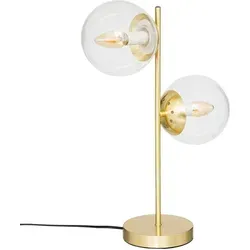 Goldene Tischlampe Kugeln COL - Stilvolle Beleuchtung - Lampen - Elegante Tischlampe aus Metall in Gold, Höhe 48 cm, ideal für ein luxuriöses Ambiente.