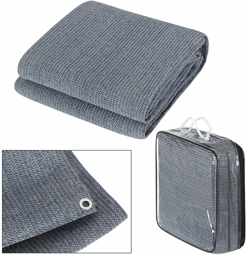 250x350cm Vorzeltteppich Zelt Campingmatte Teppich Campingteppich HDPE Wohnmobil