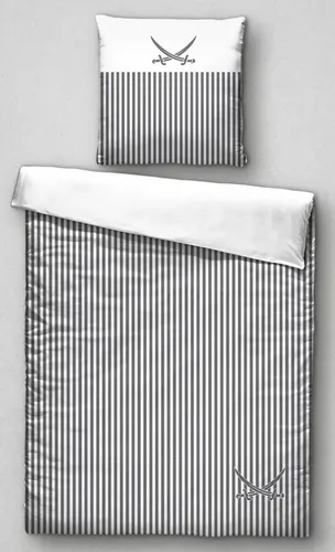 Sansibar Sylt Bettwäsche 200x200 cm grau in grau von Sansibar Sylt