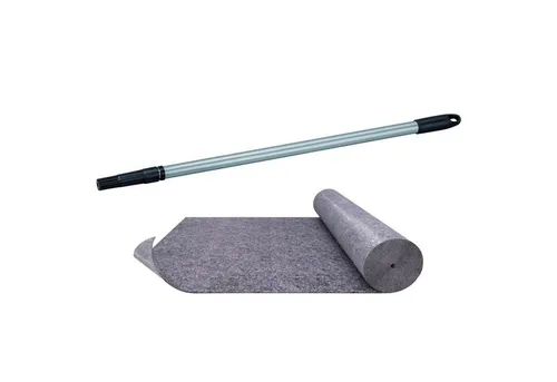 BEKATEQ Farbroller BE-77W Teleskopstange Set, Ausziehbar von 80cm bis 130cm