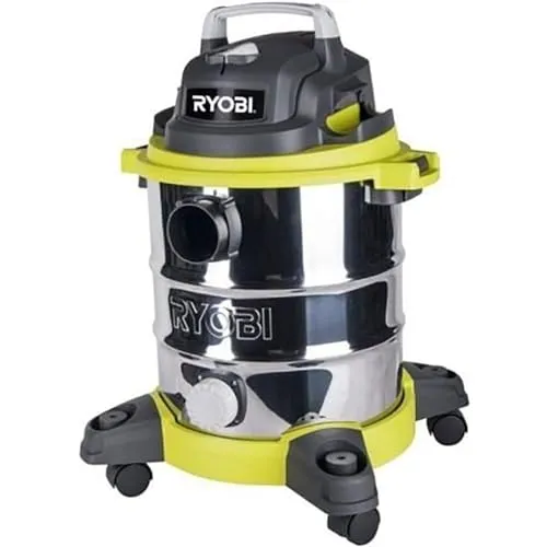 RYOBI RVC-1220I-G 5133004986 - Bodenstaubsauger mit 1250 Watt, 20 l Behälter und Gebläsefunktion für Staub- und Wasserabsaugung