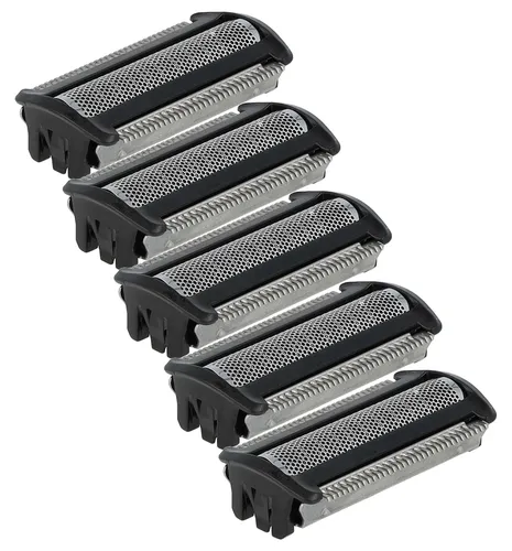 vhbw 5x Scherköpfe Ersatz für Philips 420303551110, HQ1072/01, TT2000/43, HQ1072 für Elektrorasierer, Schwarz Silber
