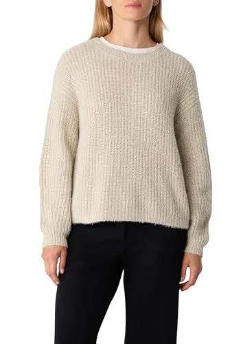Comma Weicher Pullover mit Glitzergarn