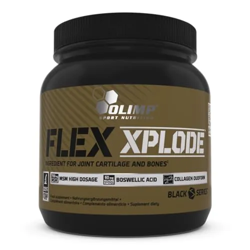 Olimp Flex Xplode Gelenknährstoffe Grapefruit 360 g - Sportnahrung für gesunde Gelenke, unterstützt optimale Bewegungsabläufe mit wichtigen Nährstoffen für Gelenke, Knochen und Knorpel.