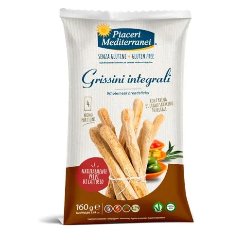 Eurospital Piaceri Mediterranei Grissini Integrali 160 G