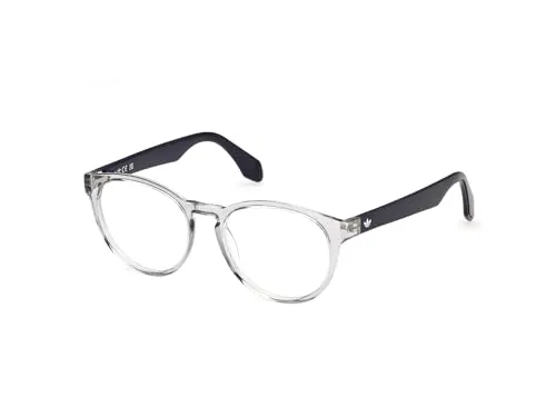 adidas Originals OR5094 Brillengestell für Herren - Verschreibungspflichtige Brillenfassungen für Herren, rundes Design mit Vintage-Charme, inklusive Schutzetui und Mikrofasertuch zur Reinigung.