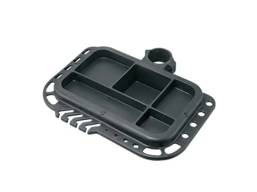 Topeak ToolTray Werkzeugablage – Praktische Werkzeugablage für Radfahrer - Fahrradwerkzeuge mit praktischer Werkzeugablage, die Ordnung beim Reparieren und Warten Ihres Fahrrads schafft.