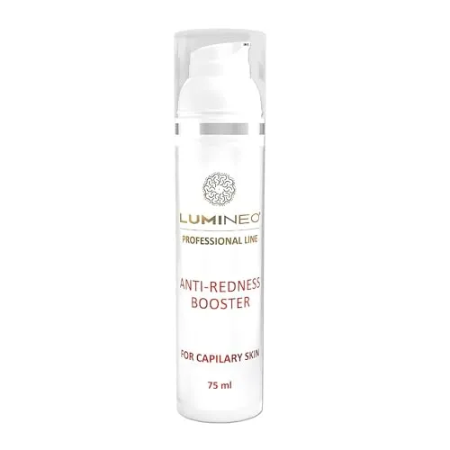 Lumineo Booster Cream - natürliche Creme für empfindliche, vaskuläre Haut und Besenreiser, schnell einziehende Creme gegen Couperose, Rosazea, Rötungen 75ml