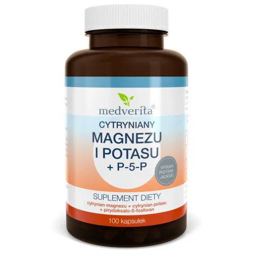 Medverita Magnesium + Kalium + P-5-P 100 Kapseln