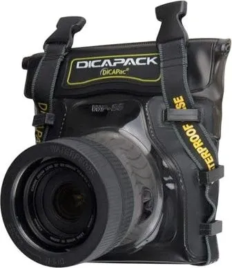 DiCAPac WP-S5 Wasserdichte Kameratasche mit Objektiv