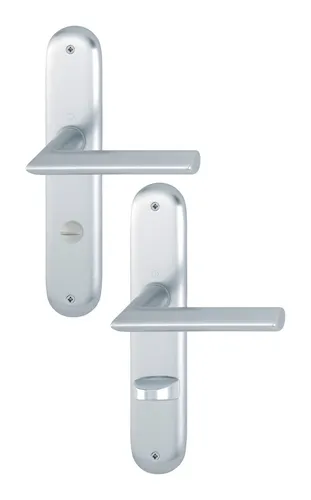 Hoppe Zimmertür-Langschildgarnitur 1140/273 P F1 SK/OL