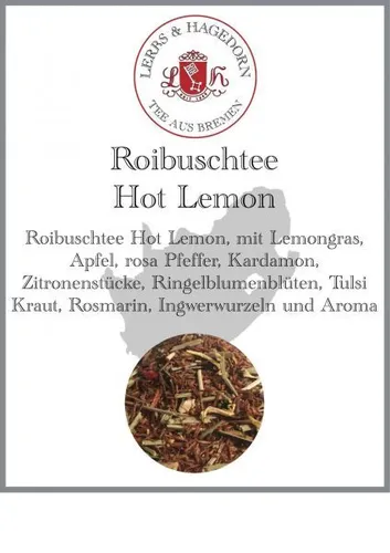 Roibuschtee Hot Lemon 250g