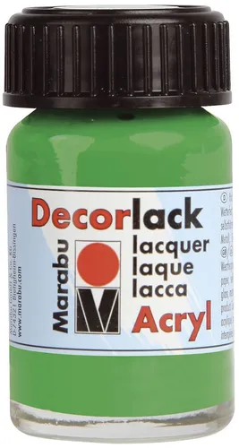 Decorlack Acryl, Hellgrün 062, 15 ml