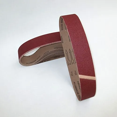 Schleifbänder Eckra 50 x 686 mm P 60 Schleifband Schleifpapier Schmirgelpapier (10)