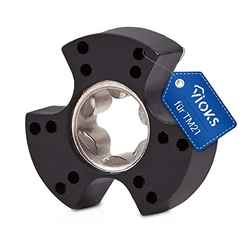 VIOKS Motorkupplung 32mmØ Ersatz für TM21 Motorkupplung für Vorwerk Thermomix TM21 Küchenmaschine - Thermomix TM21 Ersatzteile & Zubehoer TM21