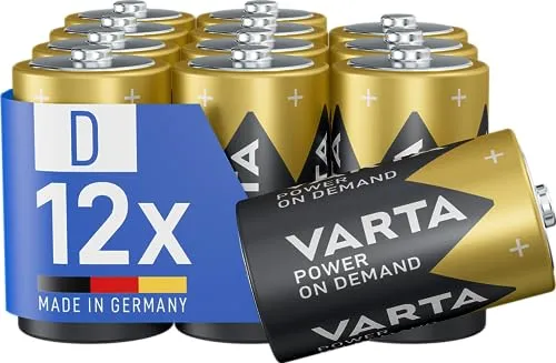 VARTA D Mono Batterien, 12 Stück von VARTA