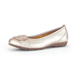 Gabor Damen Klassische Ballerinas in beige von Gabor