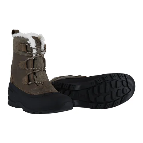 Kamik Winterstiefel Snowgem Low - Wasserdicht und Warm für Damen - Wanderschuhe mit nahtversiegelter, wasserdichter Konstruktion und HEAT-MX™ Isolierung für optimale Wärme bis -40 °C. Ideal für Winterabenteuer und Schneeschuhwandern.
