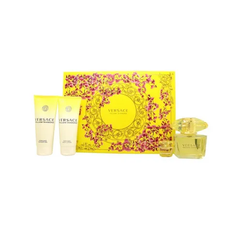 Versace Yellow Diamond Eau de Toilette für Damen 90 ml - Damendüfte - Versace Yellow Diamond, ein erfrischender Zitrusduft, der Ihre Sinne anregt und ideal für temperamentvolle Frauen ist, perfekt für warme Sommertage.