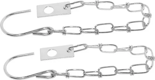 LAS Sicherungshaken mit  Kette 2 Stück  Zubehör
