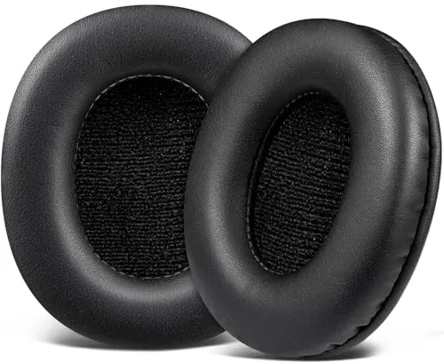 SOULWIT Ersatzpolster Ersatz Ohrpolster für Sony MDR-7506 MDR-V6 MDR-V7 MDR-CD900ST Monitor-Kopfhörer, Polster mit weicherem Hochdichte-Foam