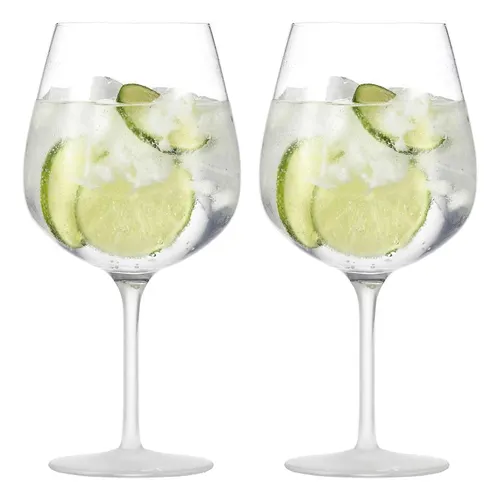 Eisch Germany Weinglas Secco Flavoured - 2-teiliges Kristallglas für Gin Tonic - Hochwertiges 2-teiliges Kristallglas, bleifrei und ideal für Cocktails, hergestellt in Deutschland. Mit einem Fassungsvermögen von 735 ml perfekt für besondere Anlässe.