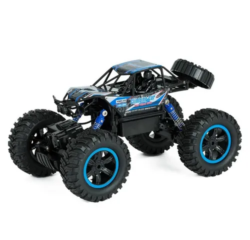 BruKa RC-Auto X-FIGHTER 4x4 Geländewagen - RC-Auto mit 4WD Allradantrieb, spritzwassergeschützt und ideal für spannende Abenteuer im Freien, empfohlen ab 6 Jahren.