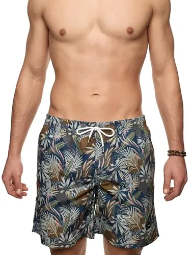 Produktbild Indicode Herren INSandrino Badehose mit superweicher Innenhose | Stylische Badeshorts Navy, XL