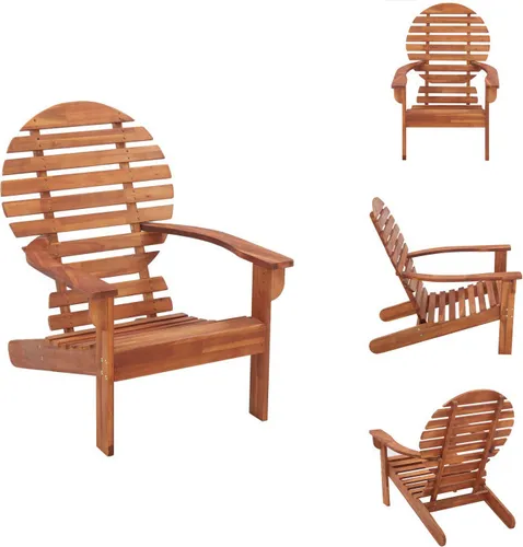 Adirondack-Stuhl aus massivem Akazienholz