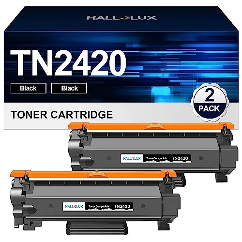 TN2420 TN2410 Tonerkartusche Kompatible für Toner Brother MFC L2710DW MFC-L2710DN HL-L2350DW HL-L2375DW DCP-L2530DW HL-L2310D HL-L2370DN MFC-L2730DW für Brother TN-2420 TN-2410 (2 Schwarz, 2er-Pack)